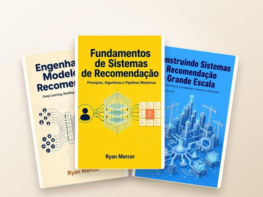 Book cover for Trilogia Sistemas de Recomendação