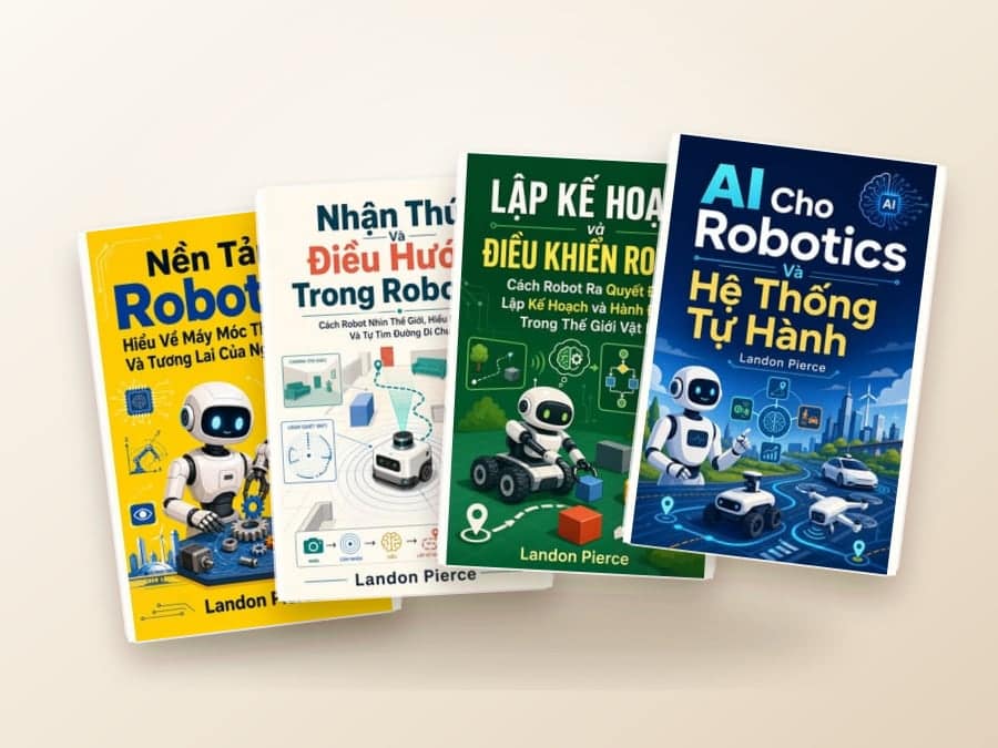 Book cover for Robotics Toàn Diện: Từ Nền Tảng Đến Robot Tự Hành