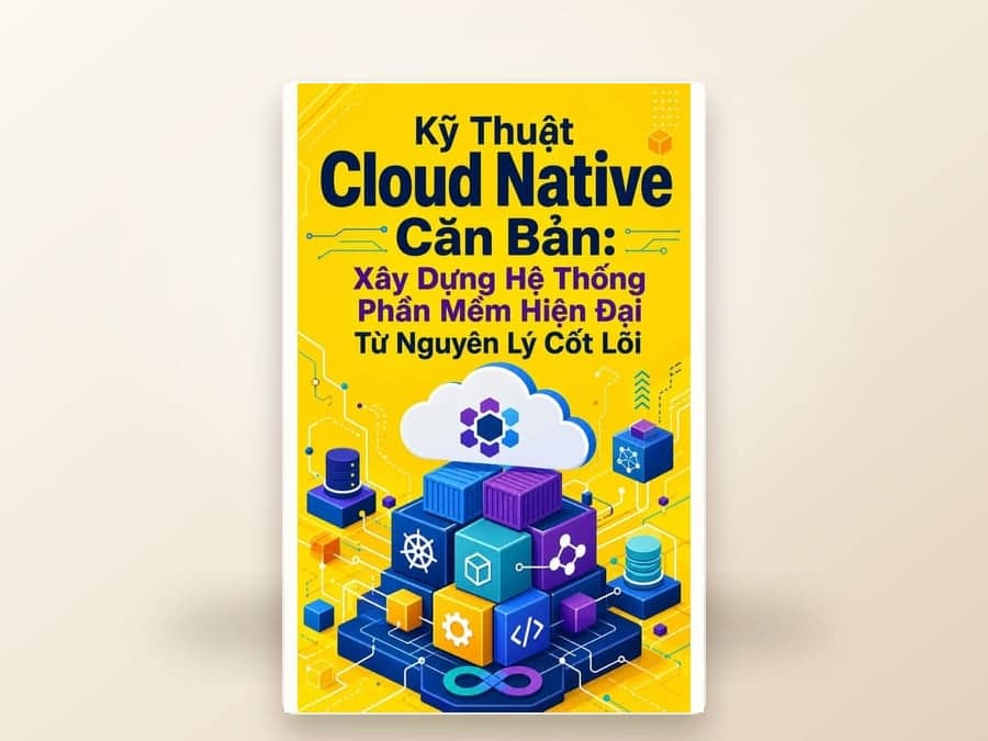 Book cover for Cloud Native tiếng Việt