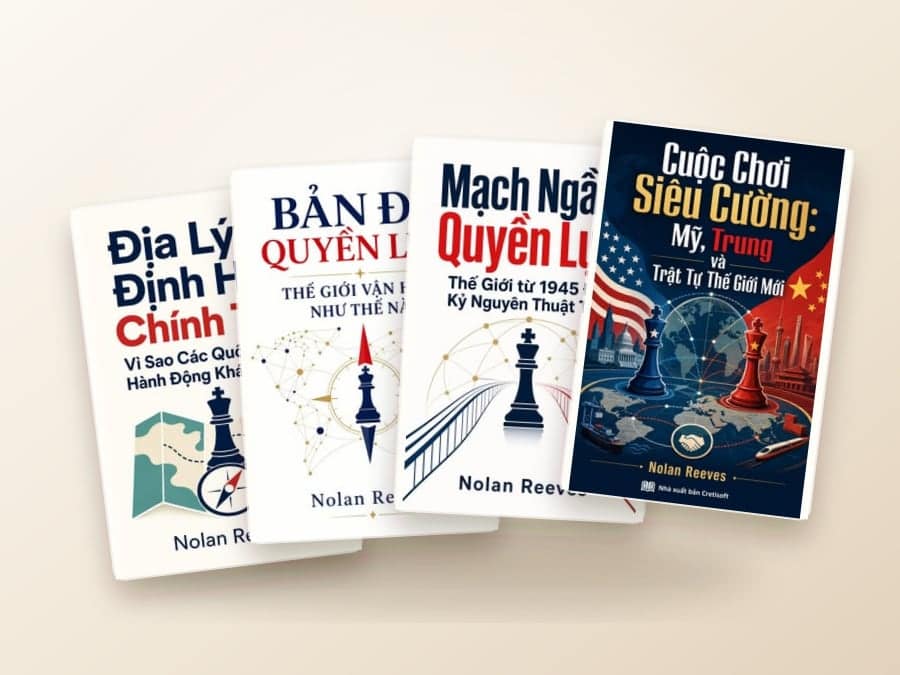 Book cover for Địa Chính Trị Thế Giới