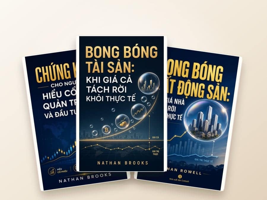 Book cover for Vàng, Chứng Khoán, Bất Động Sản