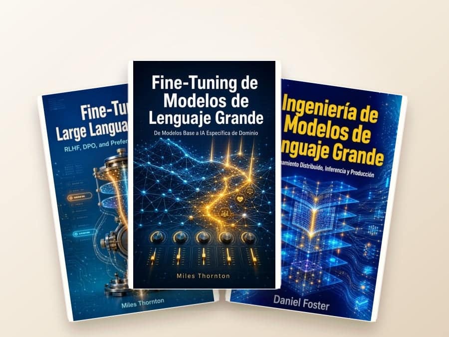 Book cover for Ingeniería de LLMs: de la base a producción