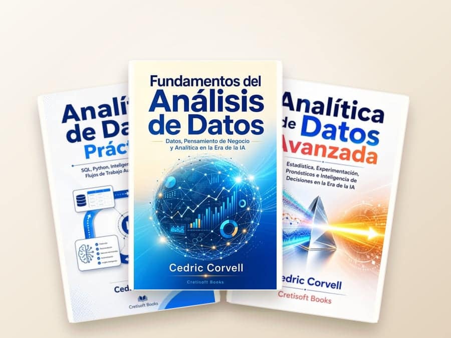 Book cover for Serie Analítica de Datos en la Era de la IA