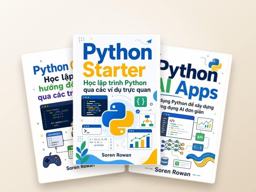 Book cover for Lộ Trình Python Thực Chiến