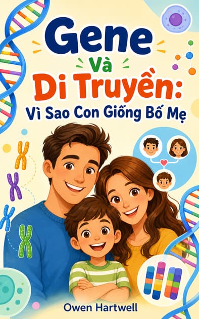 Book cover for Gene Và Di Truyền: Vì Sao Con Giống Bố Mẹ