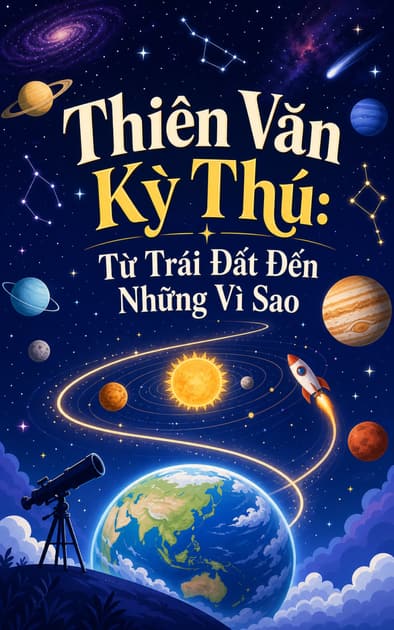 Book cover for Thiên Văn Kỳ Thú: Từ Trái Đất Đến Những Vì Sao