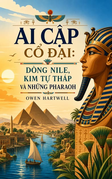 Book cover for Ai Cập Cổ Đại: Dòng Nile, Kim Tự Tháp Và Những Pharaoh