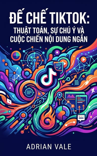 Book cover for Đế Chế TikTok: Thuật Toán, Sự Chú Ý Và Cuộc Chiến Nội Dung Ngắn