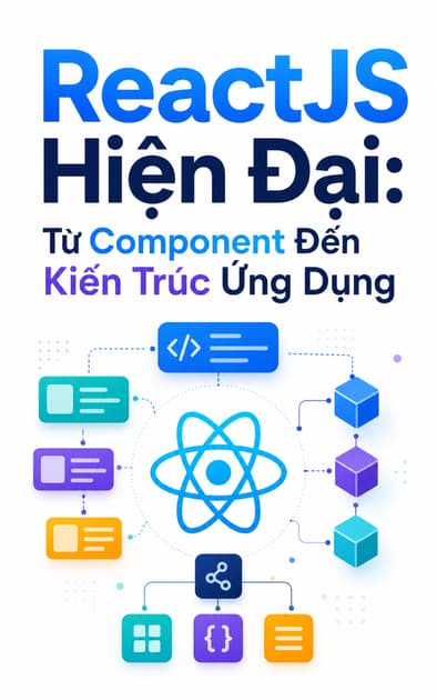 Book cover for ReactJS Hiện Đại: Từ Component Đến Kiến Trúc Ứng Dụng