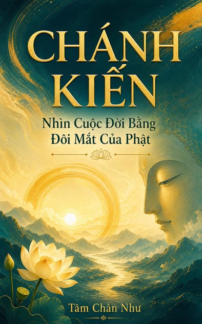 Book cover for CHÁNH KIẾN — Nhìn Cuộc Đời Bằng Đôi Mắt Của Phật