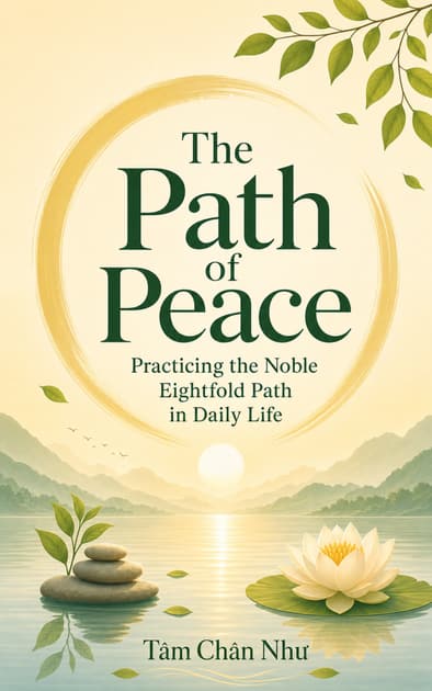 Book cover for The Path of Peace: Practicing the Noble Eightfold Path in Daily Life
