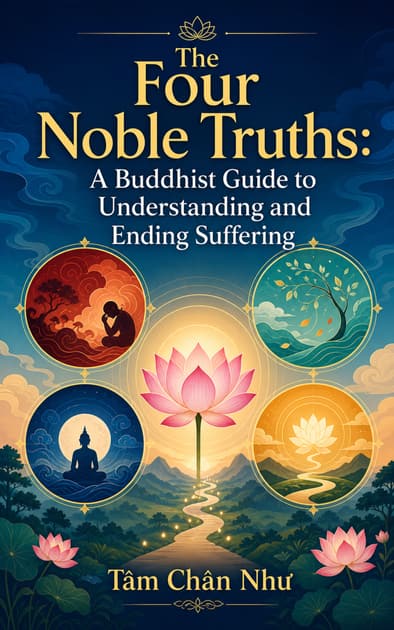 Book cover for The Four Noble Truths: A Buddhist Guide to Understanding and Ending Suffering