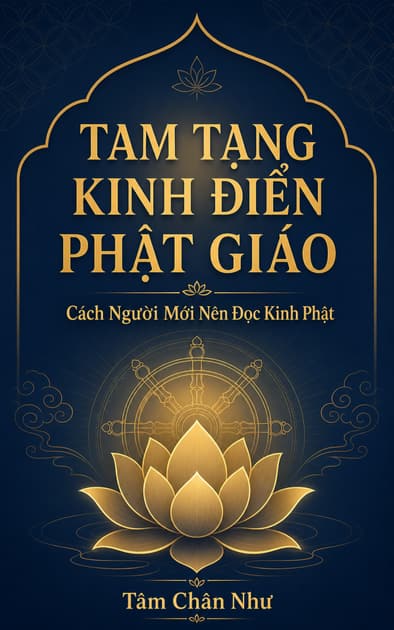 Book cover for TAM TẠNG KINH ĐIỂN PHẬT GIÁO: Cách Người Mới Nên Đọc Kinh Phật