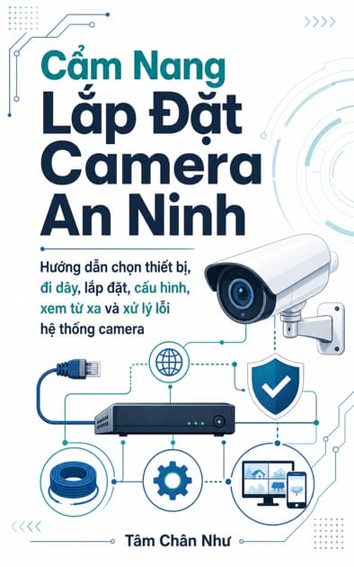 Book cover for Cẩm Nang Lắp Đặt Camera An Ninh Thực Chiến