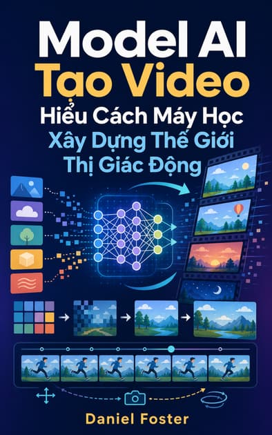 Book cover for Model AI Tạo Video: Hiểu Cách Máy Học Xây Dựng Thế Giới Thị Giác Động