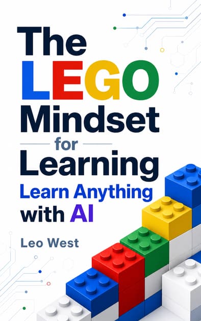 Book cover for The LEGO Mindset for Learning: Learn Anything with AI