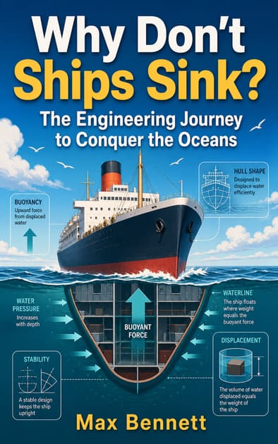 Book cover for Why Don't Ships Sink? The Engineering Journey to Conquer the Oceans