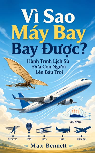 Book cover for Vì Sao Máy Bay Bay Được? Hành Trình Lịch Sử Đưa Con Người Lên Bầu Trời
