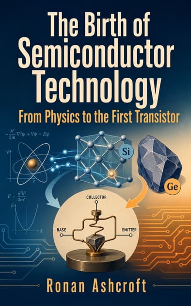 Book cover for The Birth of Semiconductor Technology: From Physics to the First Transistor