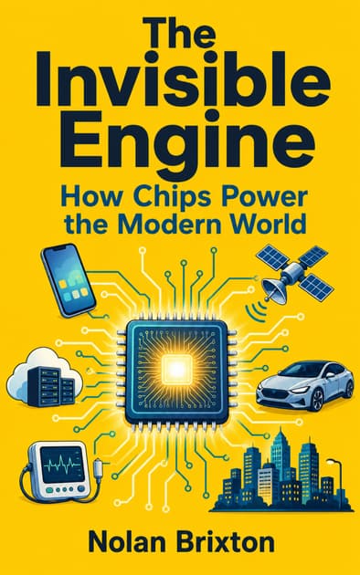 Book cover for The Invisible Engine: How Chips Power the Modern World