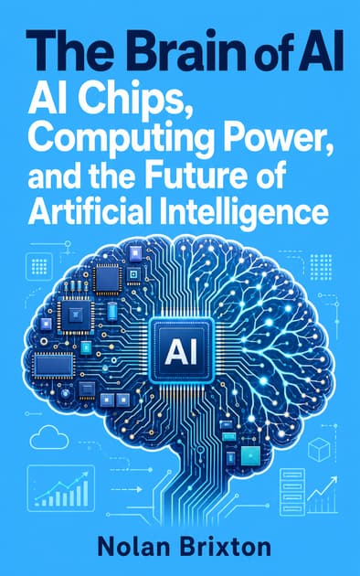 Book cover for The Brain of AI: AI Chips, Computing Power, and the Future of Artificial Intelligence