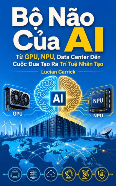 Book cover for Bộ Não Của AI: Từ GPU, NPU, Data Center Đến Cuộc Đua Tạo Ra Trí Tuệ Nhân Tạo