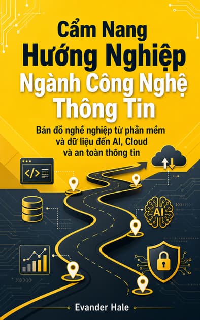 Book cover for Cẩm Nang Hướng Nghiệp Ngành Công Nghệ Thông Tin Bản đồ nghề nghiệp từ phần mềm và dữ liệu đến AI, Cloud và an toàn thông tin