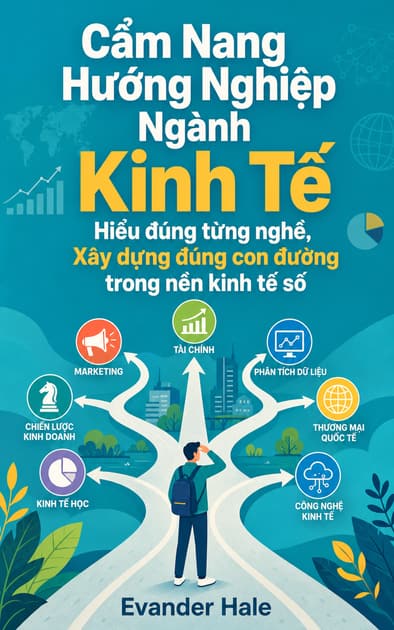 Book cover for Cẩm Nang Hướng Nghiệp Ngành Kinh Tế: Hiểu đúng từng nghề, Xây dựng đúng con đường trong nền kinh tế số