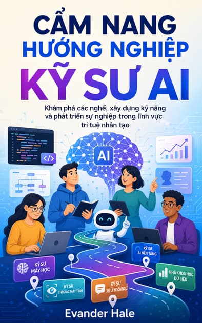 Book cover for CẨM NANG HƯỚNG NGHIỆP KỸ SƯ AI: Khám phá các nghề, xây dựng kỹ năng và phát triển sự nghiệp trong lĩnh vực trí tuệ nhân tạo