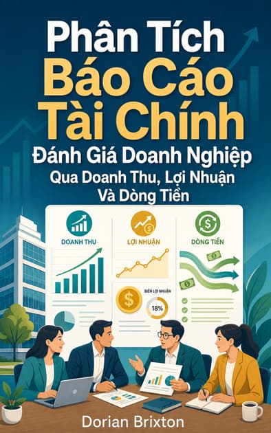 Book cover for Phân Tích Báo Cáo Tài Chính: Đánh Giá Doanh Nghiệp Qua Doanh Thu, Lợi Nhuận Và Dòng Tiền