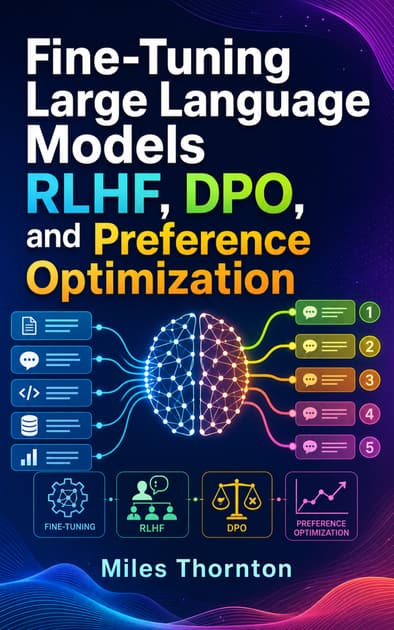 Book cover for Fine-Tuning Large Language Models: RLHF, DPO, and Preference Optimization