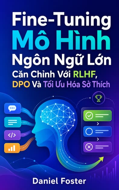 Book cover for Fine-Tuning Mô Hình Ngôn Ngữ Lớn: Căn Chỉnh Với RLHF, DPO Và Tối Ưu Hóa Sở Thích