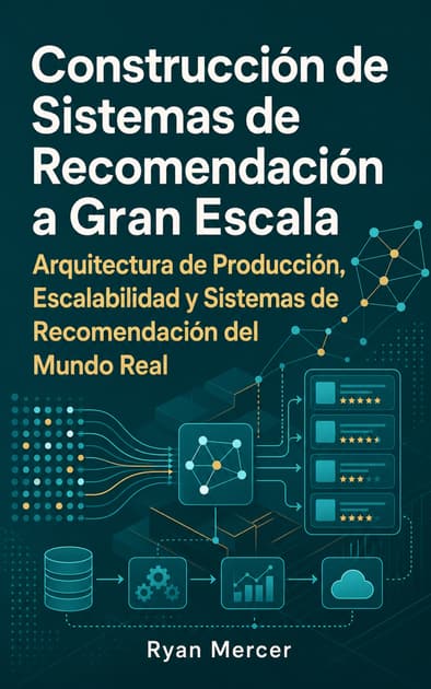 Book cover for Construcción de Sistemas de Recomendación a Gran Escala: Arquitectura de Producción, Escalabilidad y Sistemas de Recomendación del Mundo Real