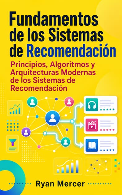 Book cover for Fundamentos de los Sistemas de Recomendación: Principios, Algoritmos y Arquitecturas Modernas de los Sistemas de Recomendación