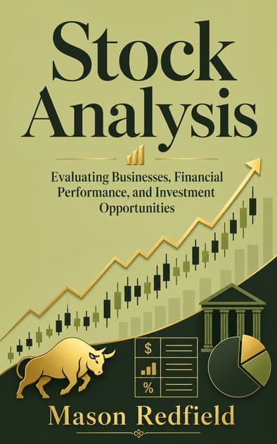 Book cover for Stock Analysis: Evaluating Businesses, Financial Performance, and Investment Opportunities