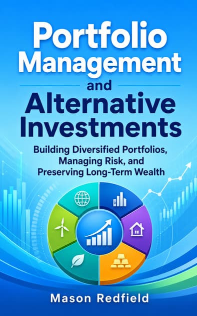 Book cover for Portfolio Management and Alternative Investments: Building Diversified Portfolios, Managing Risk, and Preserving Long-Term Wealth