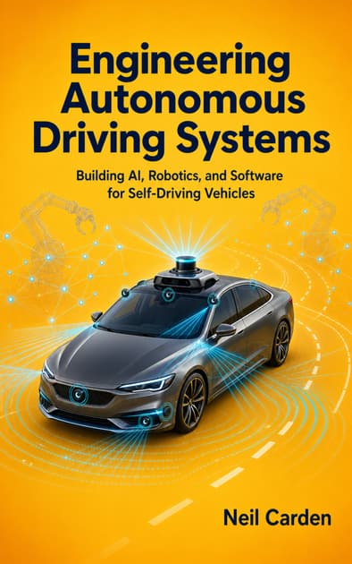 Book cover for Engineering Autonomous Driving Systems: Building AI, Robotics, and Software for Self-Driving Vehicles