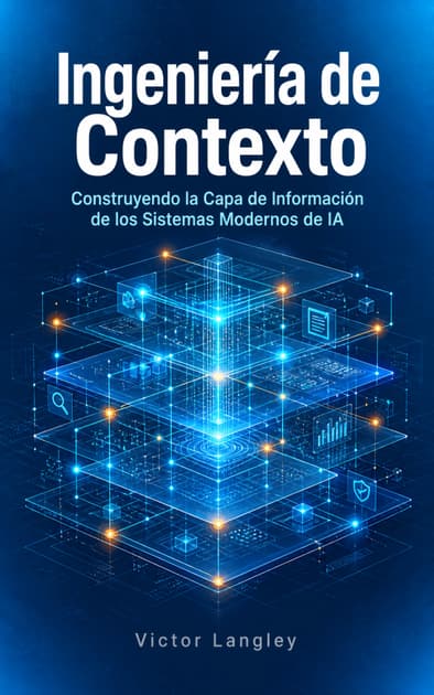 Book cover for Ingeniería de Contexto: Construyendo la Capa de Información de los Sistemas Modernos de IA