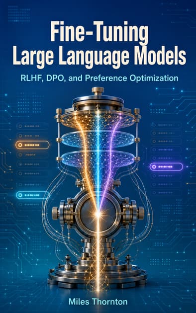 Book cover for Fine-Tuning Large Language Models: RLHF, DPO, and Preference Optimization