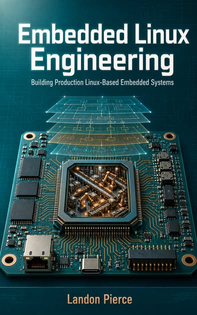 Book cover for Embedded Linux Engineering: Building Production Linux-Based Embedded Systems