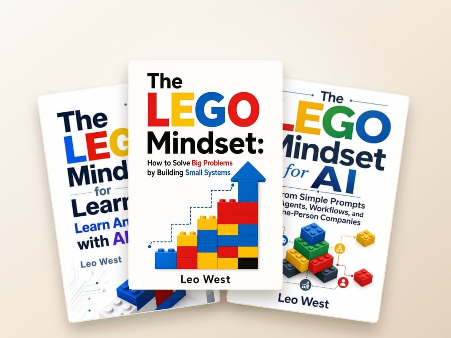 Book cover for The LEGO Mindset Series