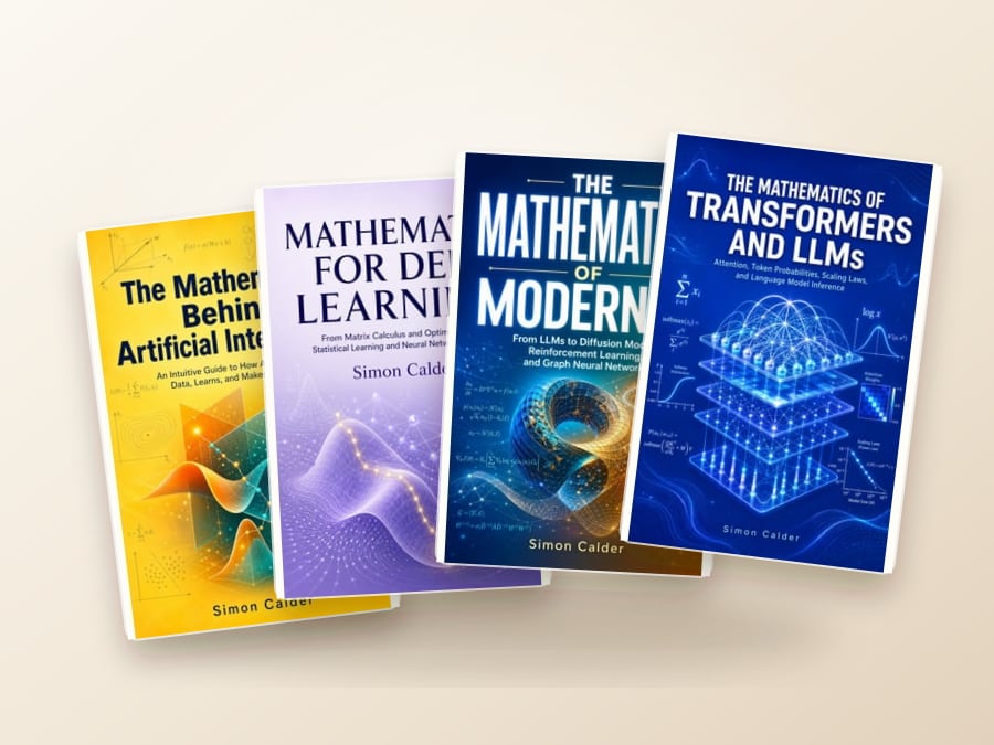 Book cover for Mathematics Behind AI