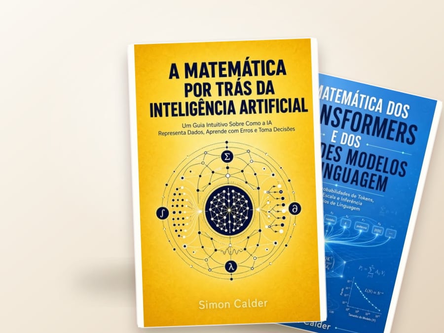 Book cover for Matemática da Inteligência Artificial