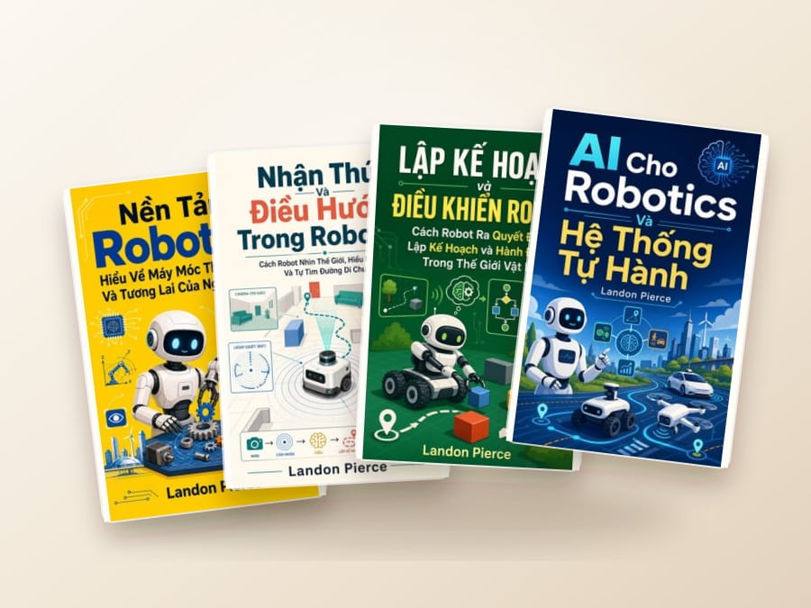 Book cover for Robotics Toàn Diện: Từ Nền Tảng Đến Robot Tự Hành