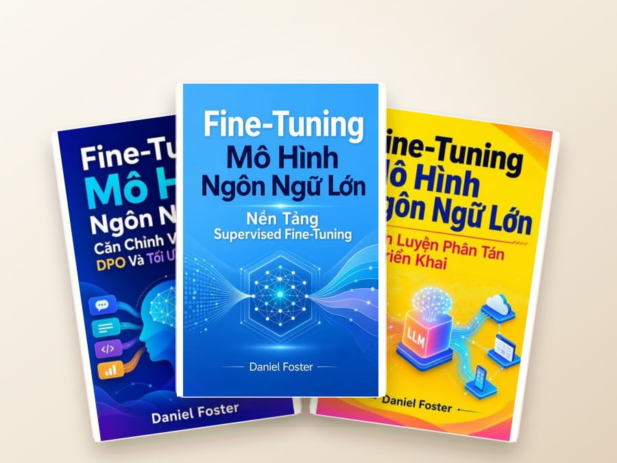 Book cover for Làm Chủ Fine-Tuning Mô Hình Ngôn Ngữ Lớn