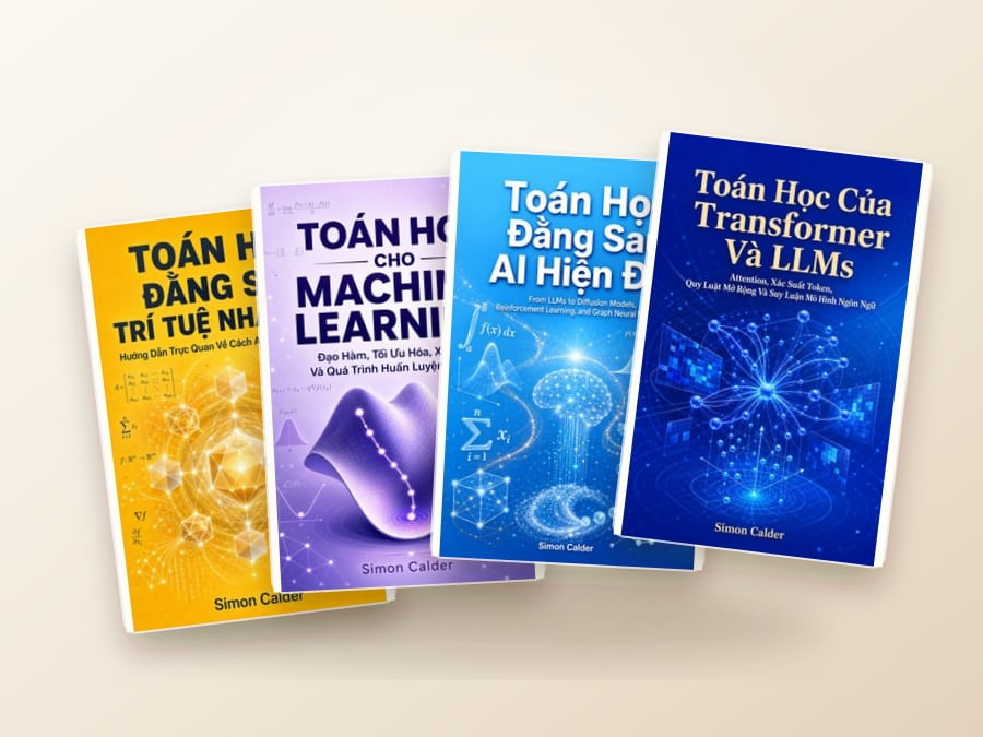 Book cover for Toán Học Đằng Sau AI